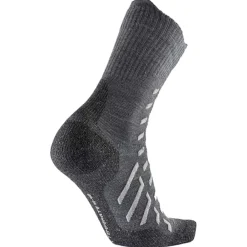Online Chaussettes Trekking Temperate Cushion Crew Women Grey Light Grey Chaussettes De Randonnée