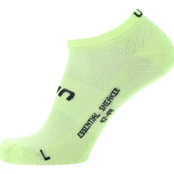 Outlet Chaussettes Essential Sneaker Socks (2 Paires) Acid Lime Chaussettes Trail