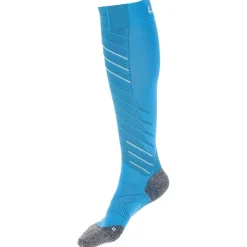 Best Chaussettes Lady Ski Race Shape Socks Turquoise White Chaussettes Ski