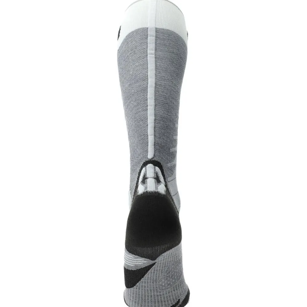 Chaussettes Ski<Uyn Chaussettes Man Ski One Merino Socks Gris Melange Blanc