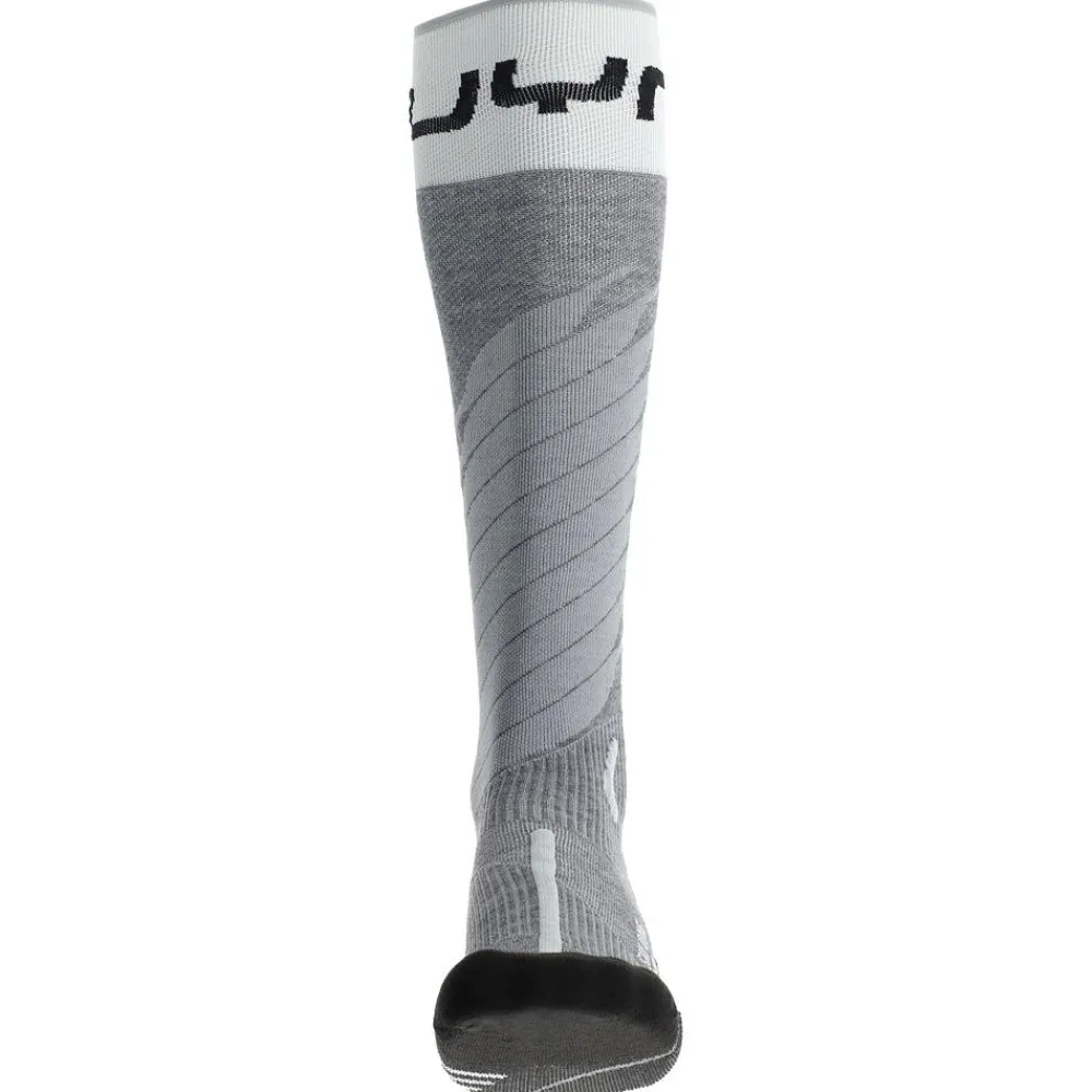 Chaussettes Ski<Uyn Chaussettes Man Ski One Merino Socks Gris Melange Blanc