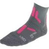 Chaussettes De Randonnée<Uyn Chaussettes Trekking 2In Mid Lady Grey Pink