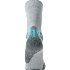 Chaussettes De Randonnée<Uyn Chaussettes Trekking Approach Merino Lady Grey Turquoise