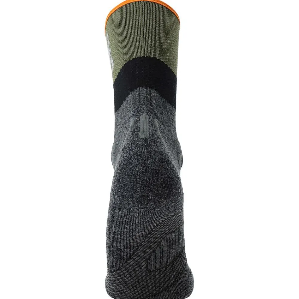 Sale Chaussettes Trekking One Cool Man Anthracite Green Chaussettes De Randonnée