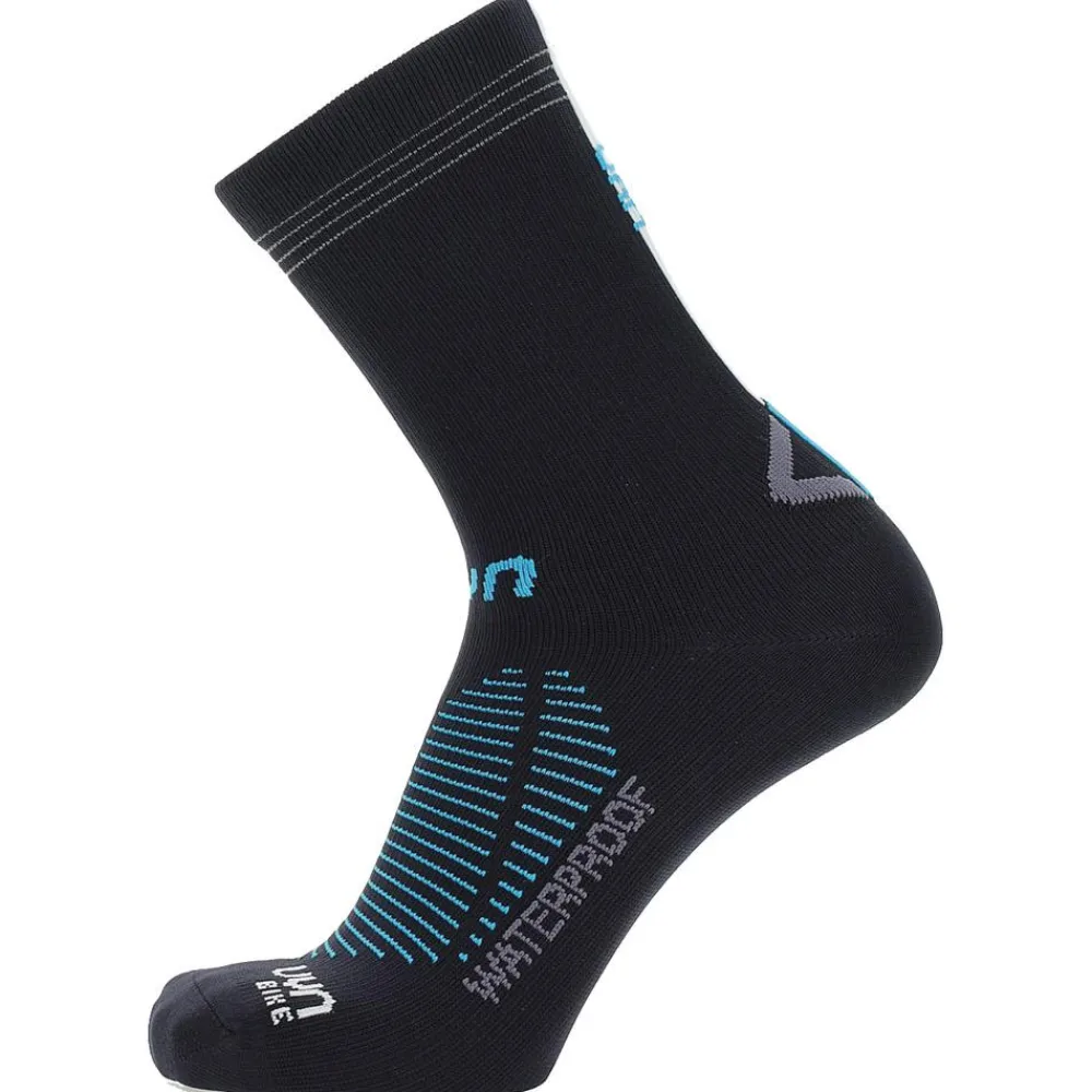 Chaussettes Trail<Uyn Chaussettes Waterproof Socks Black Turquoise