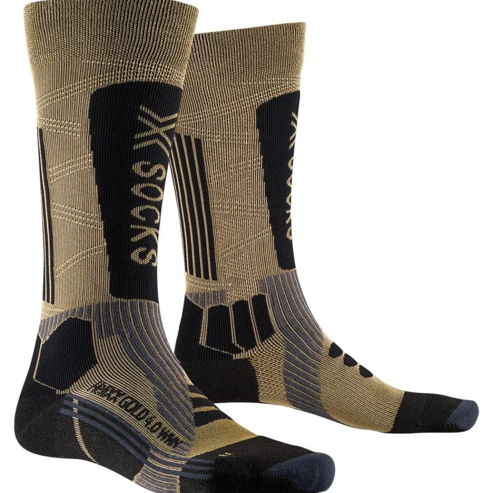 Clearance Chaussettes Helixx Gold 4.0 Women Gold Black Chaussettes Ski