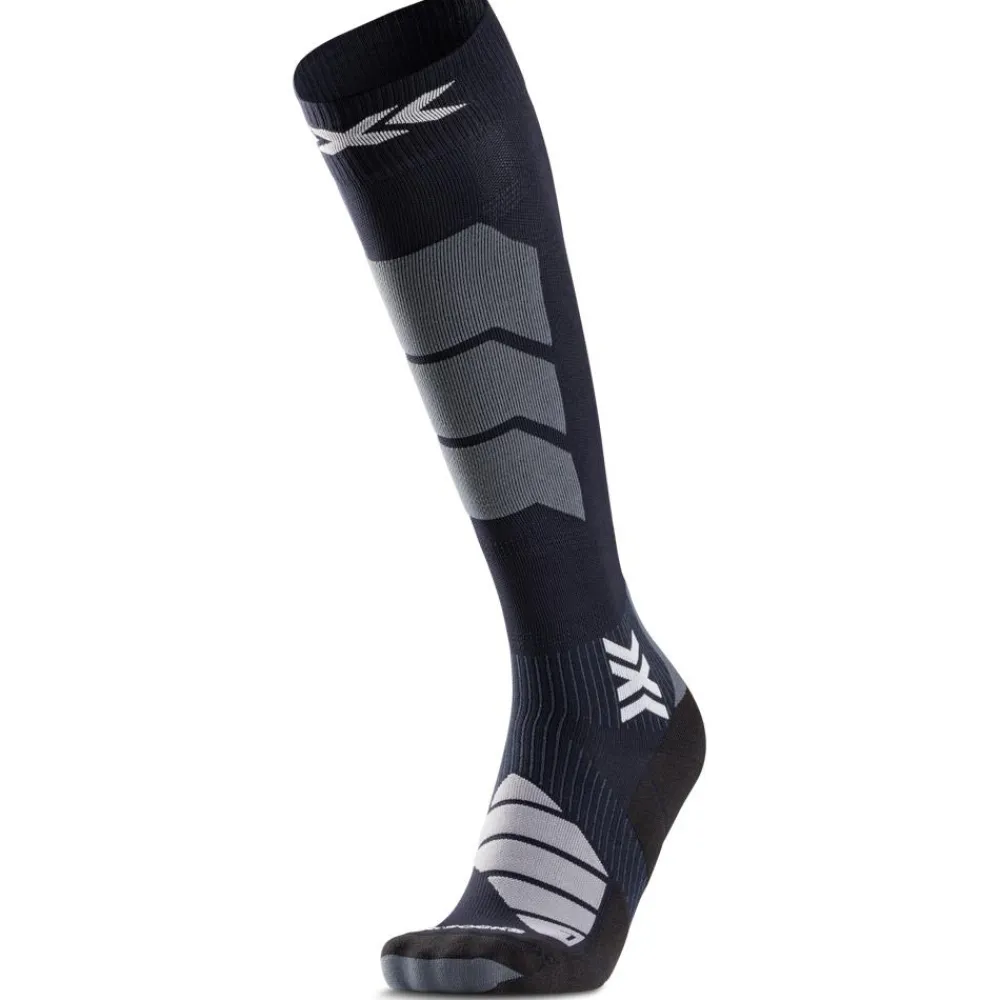 Online Chaussettes Ski Expert Otc Black Light Grey Chaussettes Ski