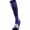 Sale Chaussettes Ski Perform Otc Women Deep Purple Light Sand Chaussettes Ski