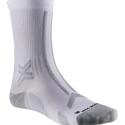 New Chaussettes Trail Run Discover Crew Arctic White Pearl Grey Chaussettes Trail