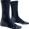 Chaussettes Trail<X Socks Chaussettes Trail Run Perform Crew Black Charcoal