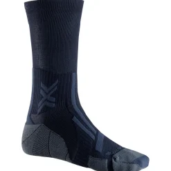 Chaussettes Trail<X Socks Chaussettes Trail Run Perform Crew Black Charcoal