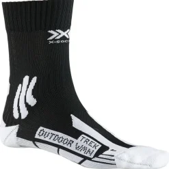 Chaussettes De Randonnée<X Socks Chaussettes Trek Outdoor Women Opal Black Arctic White