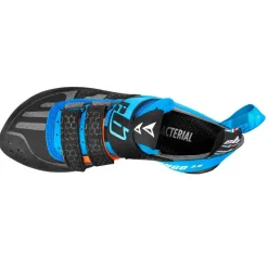 Chaussons Escalade<EB Chaussons d'escalade Django 3.0 Gris Bleu