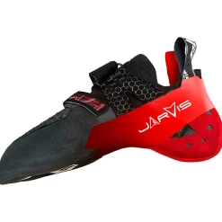 Chaussons Escalade<EB Chaussons d'escalade Jarvis Noir Rouge