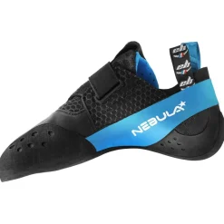 Chaussons Escalade<EB Chaussons d'escalade Nula 3.0 Noir Bleu