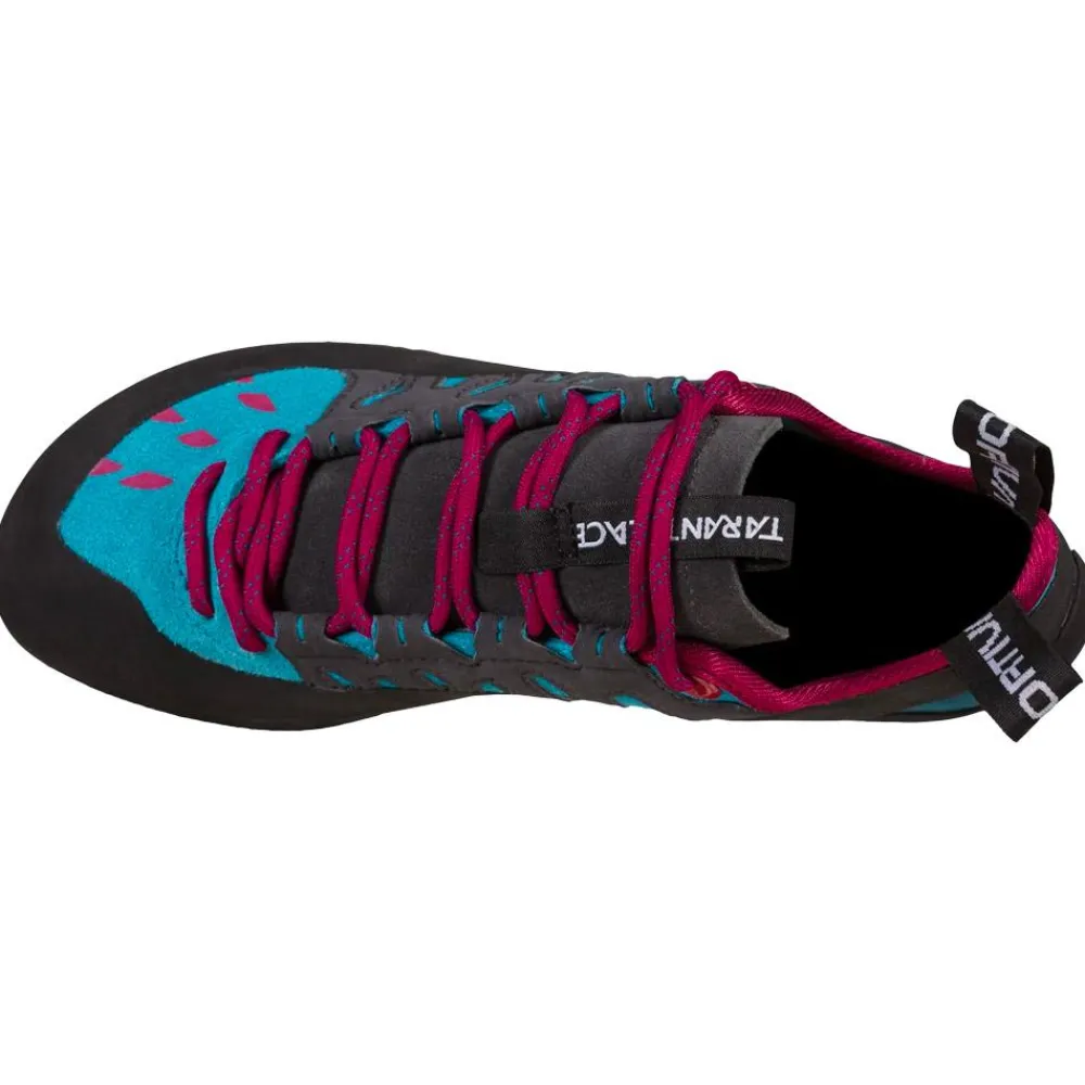 Chaussons Escalade<La Sportiva Chaussons d'escalade Tarantulace Woman Topaz red Plum