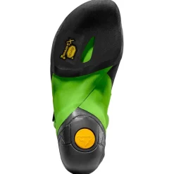Best Chaussons d'escalade Skwama Vegan Black Flash Green Chaussons Escalade