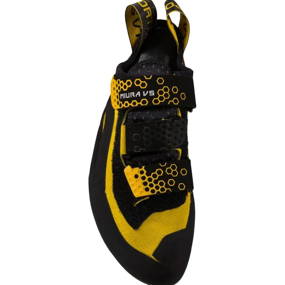 Chaussons Escalade<La Sportiva Chaussons d'escalade Miura Vs Yellow Black