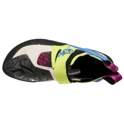 Chaussons Escalade<La Sportiva Chaussons d'escalade Skwama Woman Apple Green Cobalt Blue