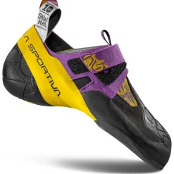 New Chaussons d'escalade Skwama Purple Yellow Chaussons Escalade