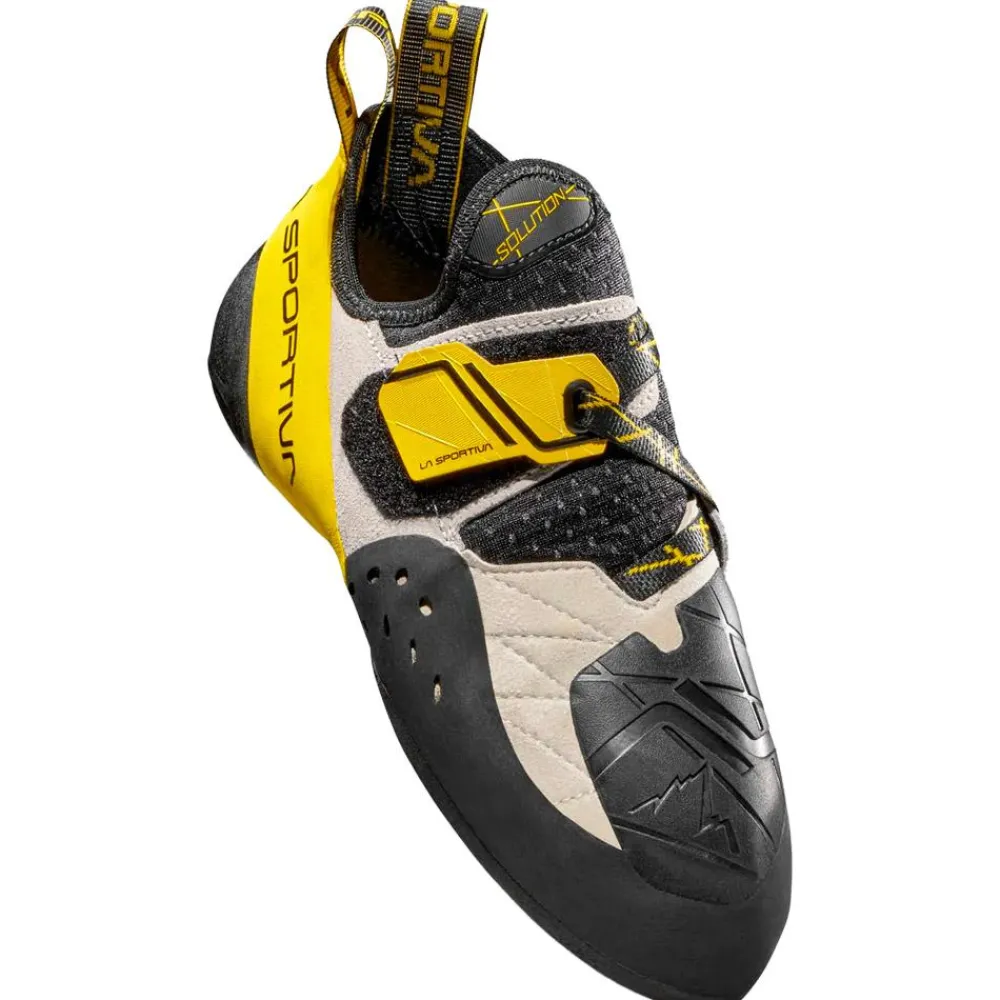 Clearance Chaussons d'escalade Solution White Yellow Chaussons Escalade