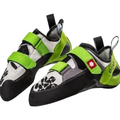 Online Chaussons d'escalade Jett Qc Grey Green Chaussons Escalade