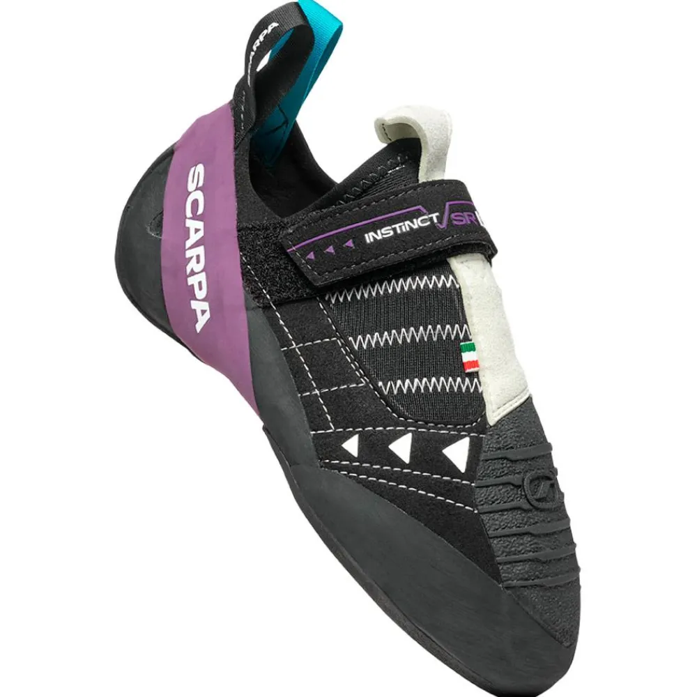 Chaussons Escalade<Scarpa Chaussons d'escalade Instinct VSR LV Black Violet Milk