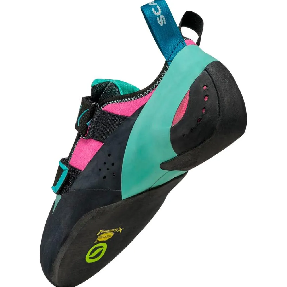 Chaussons Escalade<Scarpa Chaussons d'escalade Vapor V Women's Dahlia Aqua