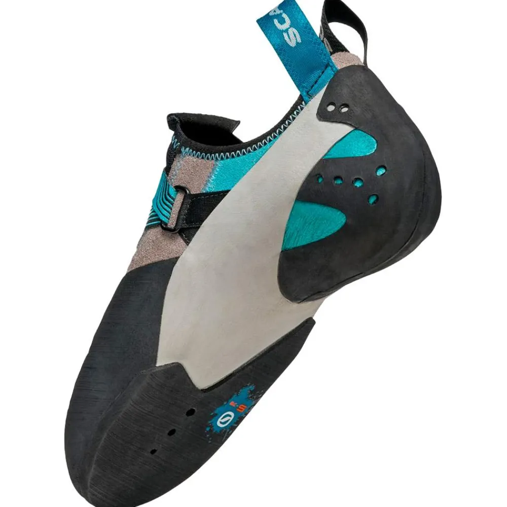 Chaussons Escalade<Scarpa Chaussons d'escalade Veloce Women's Light Gray Maldive