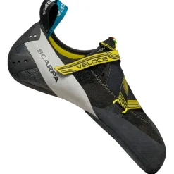 Hot Chaussons d'escalade Veloce Black Yellow Chaussons Escalade