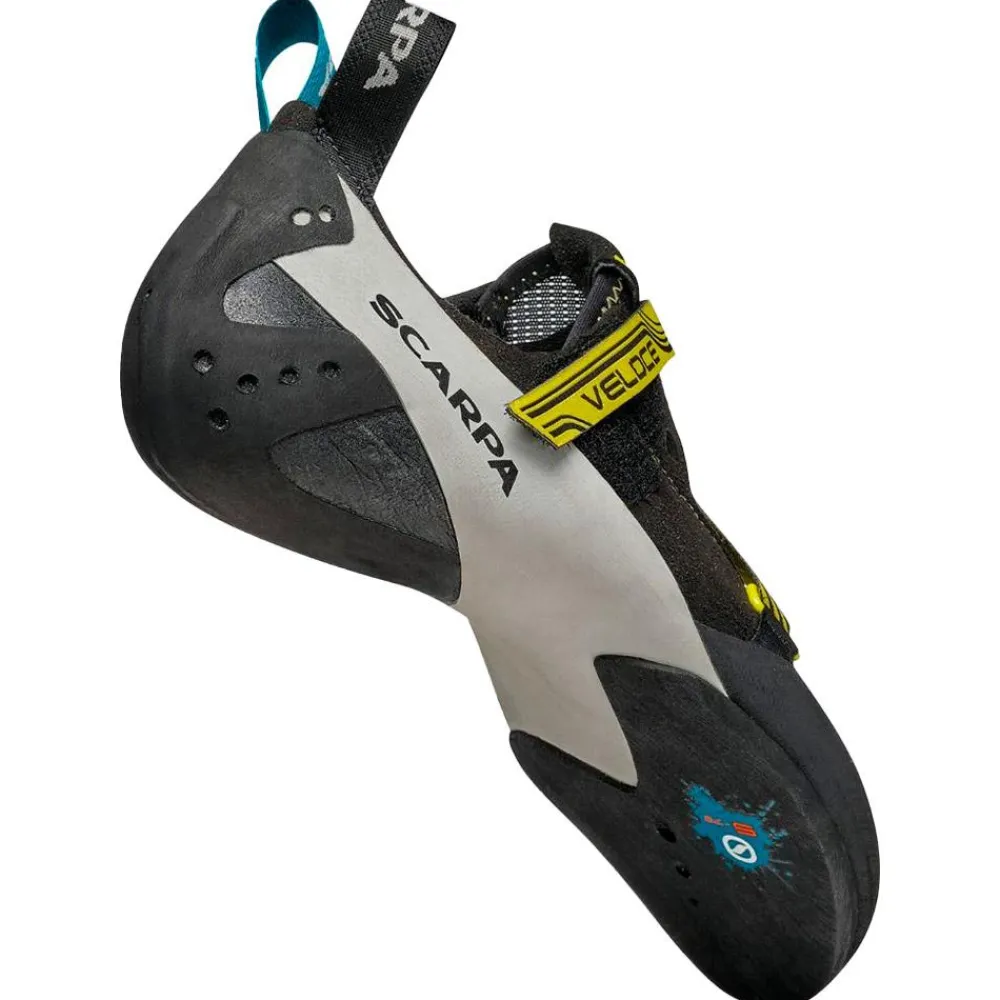 Hot Chaussons d'escalade Veloce Black Yellow Chaussons Escalade