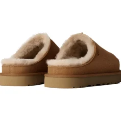 Chaussures Lifestyle<UGG Chaussons W Greenport Slide Chestnut