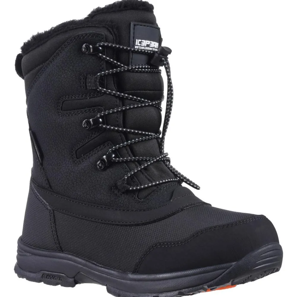 Outlet Chaussures après-ski Almont Jr Noir Enfant Après-Ski Enfant