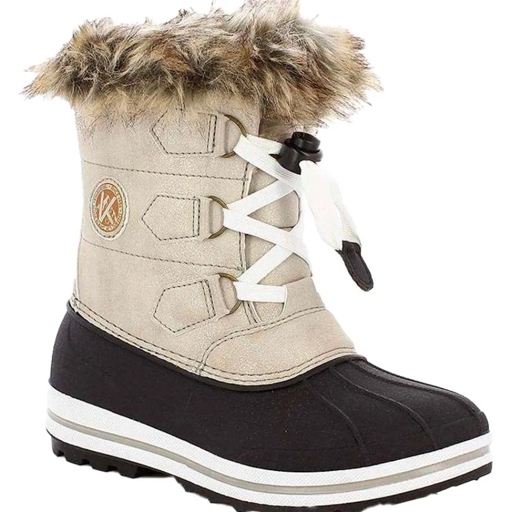 Après-Ski Femme<Kimberfeel Chaussures après-ski Adriana 2 Blanc Poudre