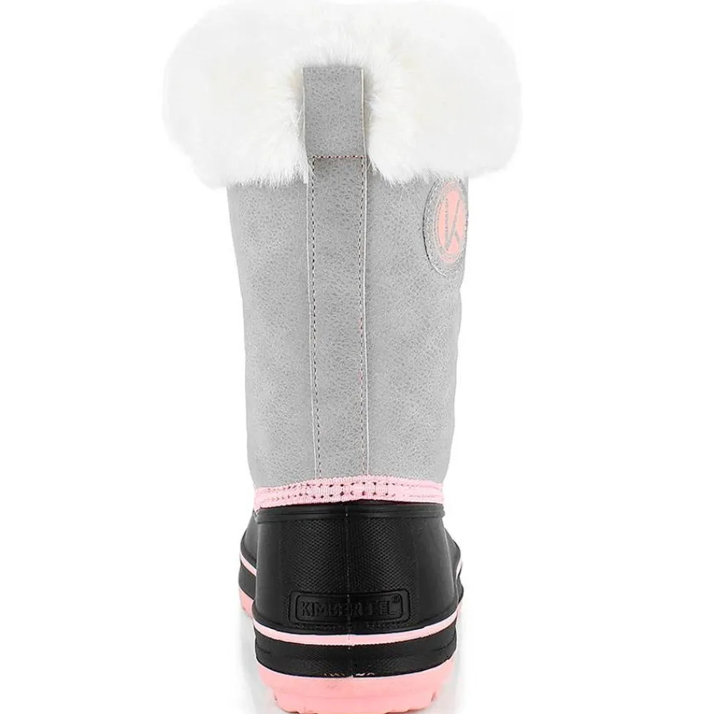 Outlet Chaussures après-ski Sonik Jr Gris Enfant Après-Ski Enfant