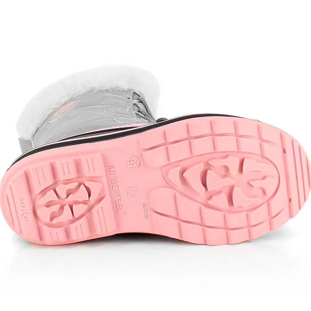 Outlet Chaussures après-ski Sonik Jr Gris Enfant Après-Ski Enfant