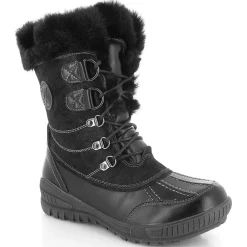 Clearance Chaussures après-ski Delmos Charbon Femme Après-Ski Femme