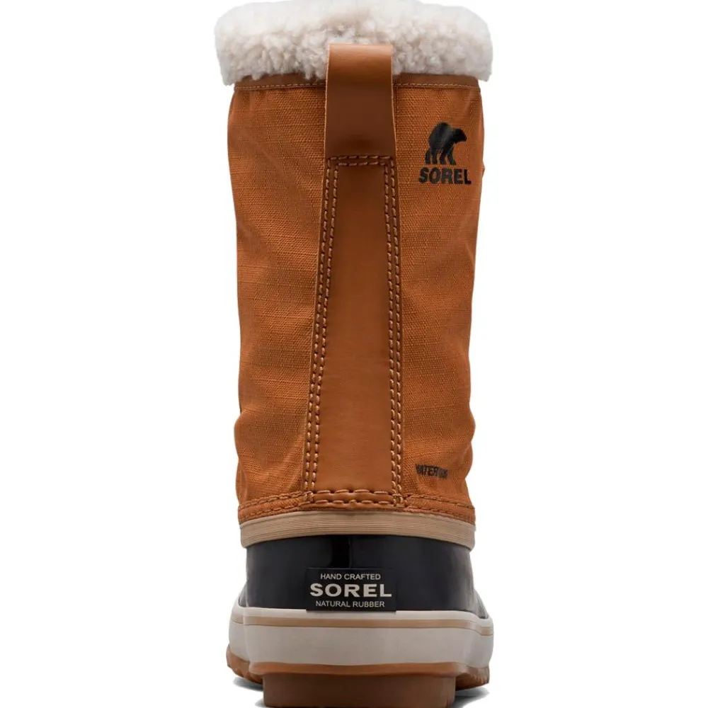 Clearance Chaussures après-ski 1964 Pac Nylon Camel Brown Black Homme Après-Ski Homme