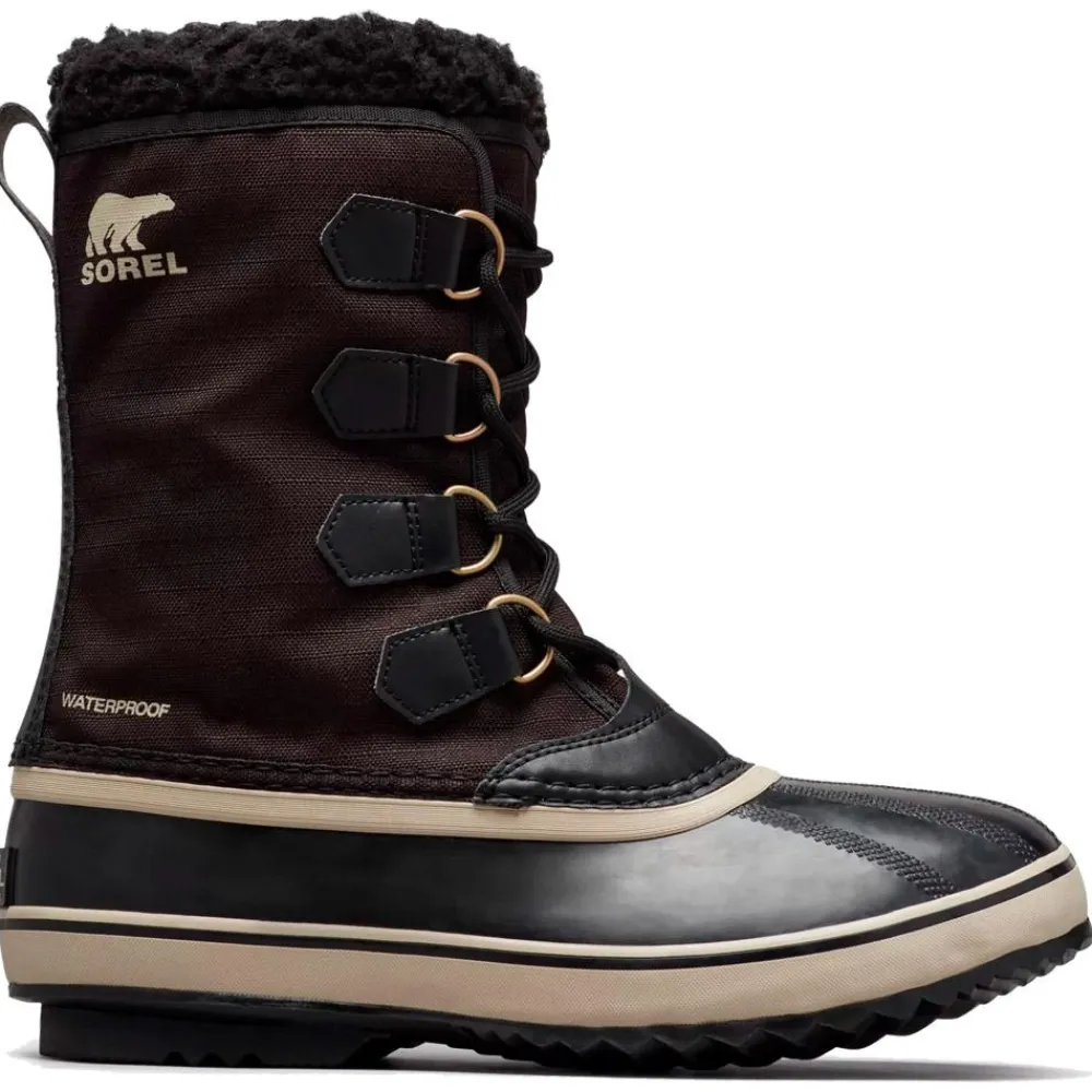 Après-Ski Homme<Sorel Chaussures après-ski 1964 Pac Nylon Black Ancient