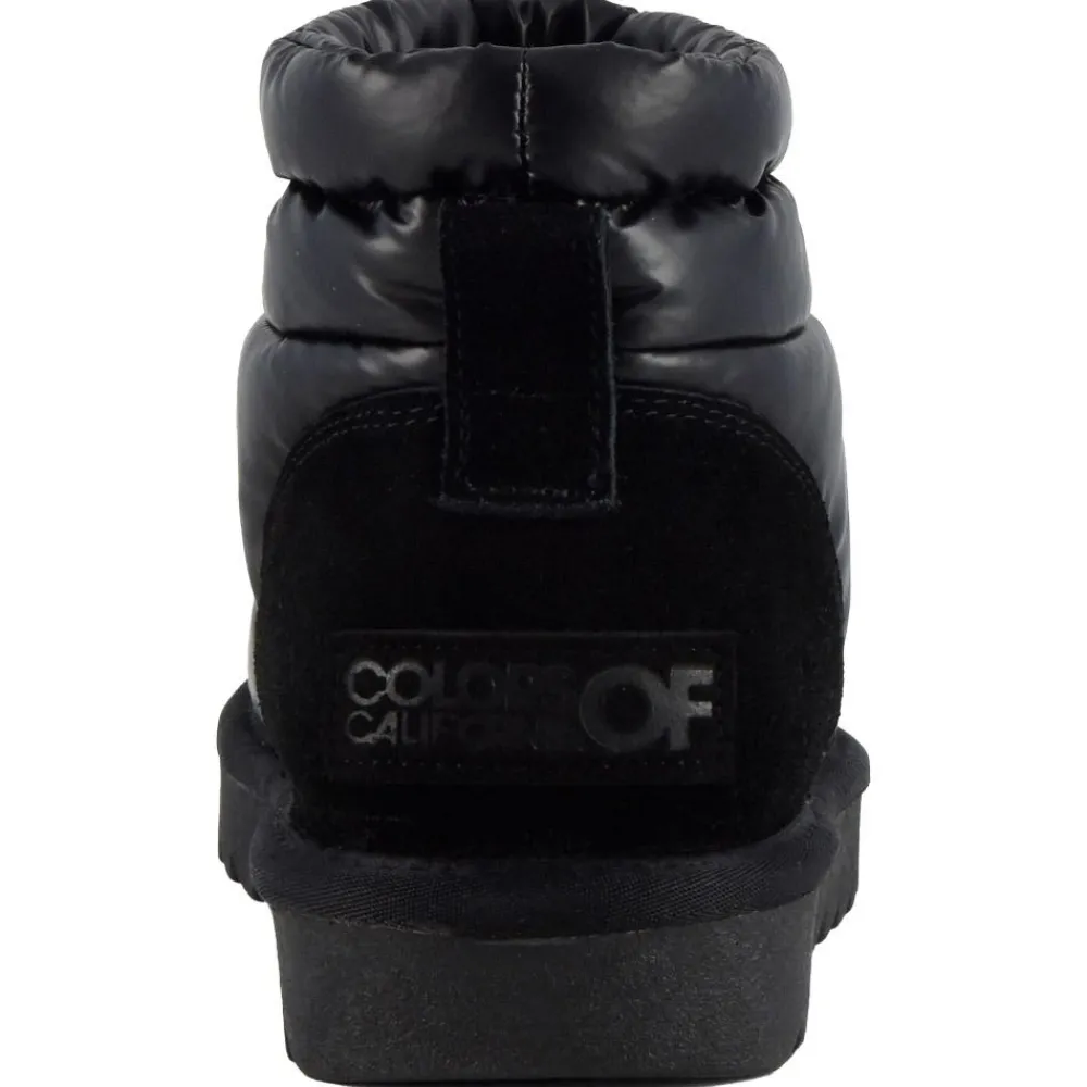 Chaussures Lifestyle<Colors Of California Chaussures Short Boot In Nylon Black