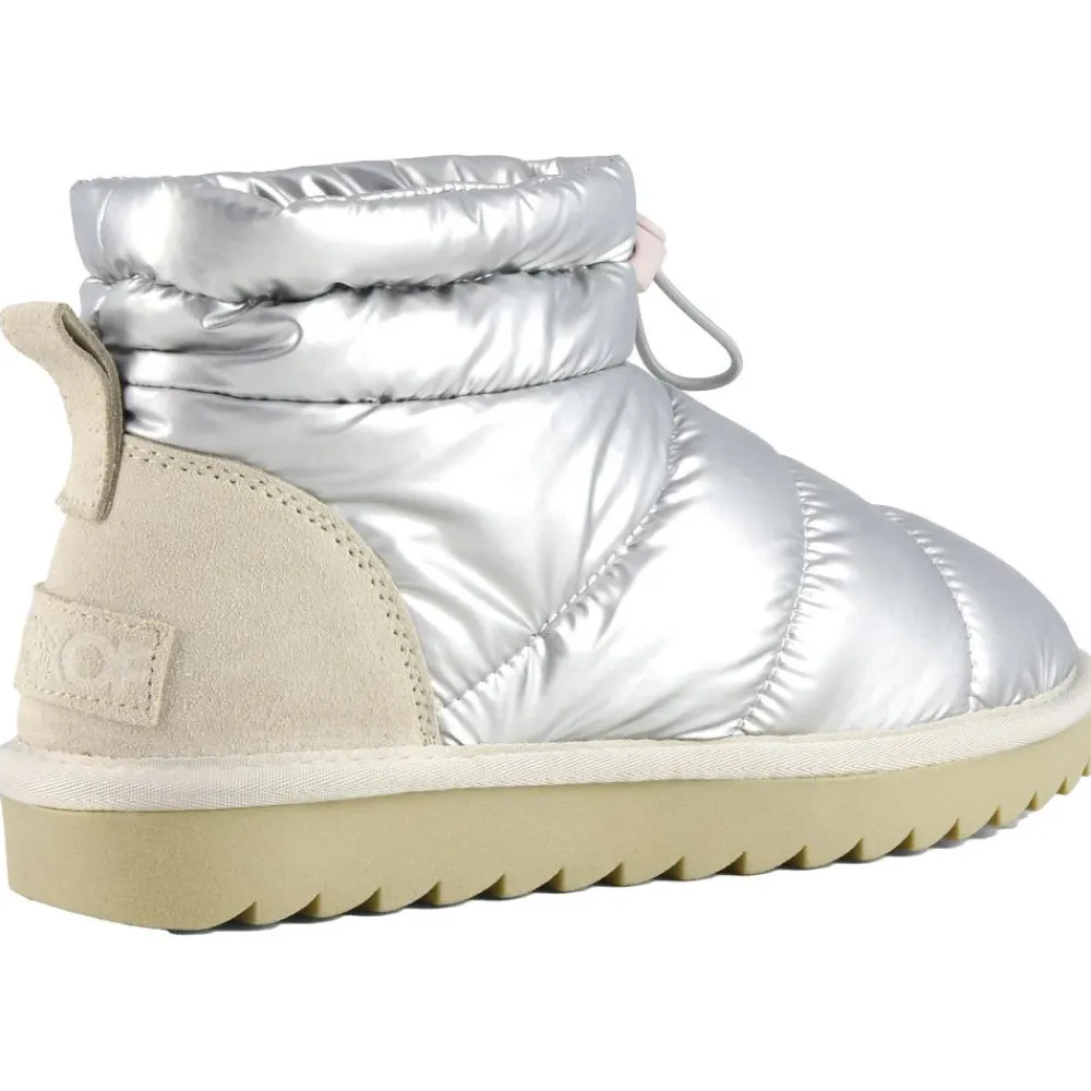 New Chaussures Short Boot In Nylon Silver Chaussures Lifestyle