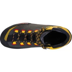Chaussures Alpinisme<La Sportiva Chaussures d'alpinisme Trango Tech Leather Gore-Tex Black Yellow