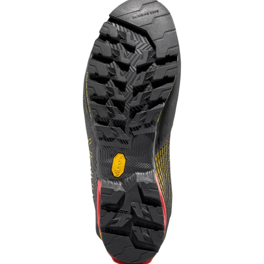 Clearance Chaussures d'alpinisme Trango Pro Gore-Tex Black Yellow Chaussures Alpinisme
