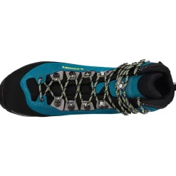 Hot Chaussures d'alpinisme Cevedale II Gore-Tex Turquoise Lime Chaussures Alpinisme