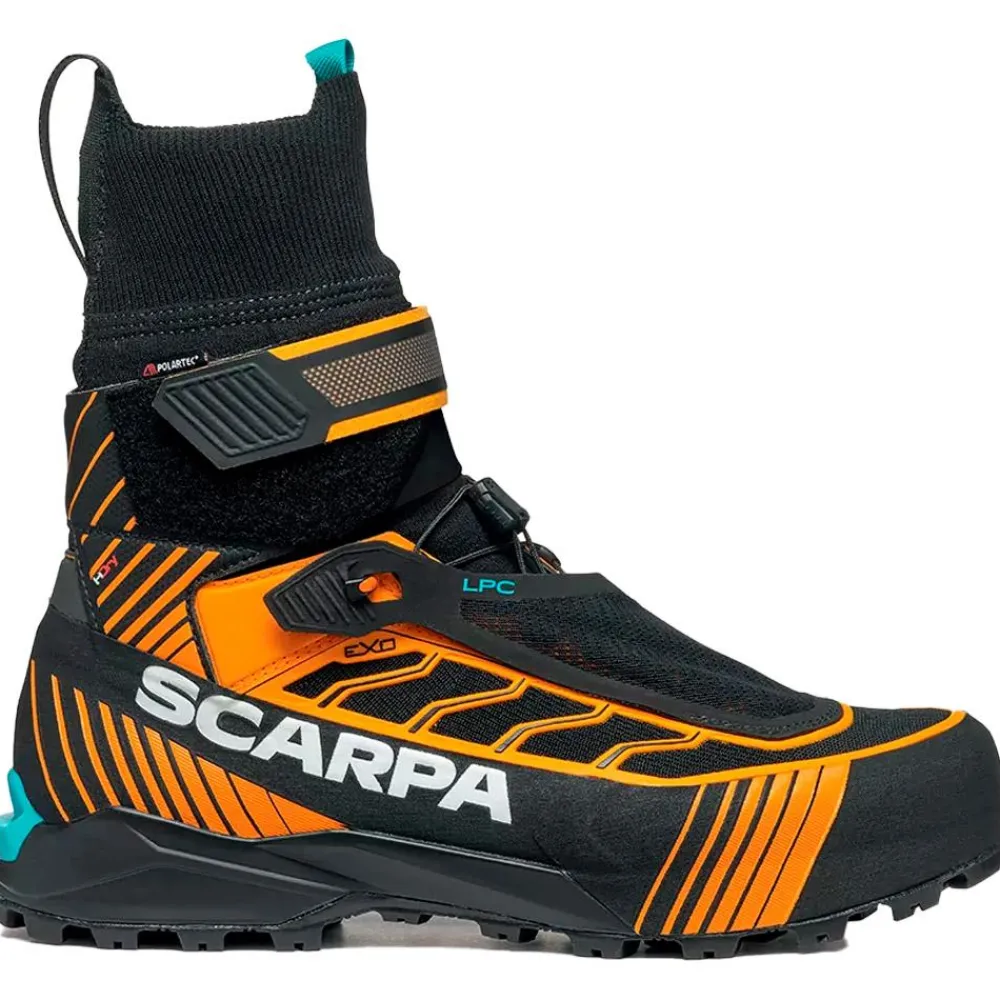 Outlet Chaussures d'alpinisme Ribelle Tech 3 HD Black Bright Orange Chaussures Alpinisme
