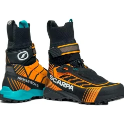 Outlet Chaussures d'alpinisme Ribelle Tech 3 HD Black Bright Orange Chaussures Alpinisme