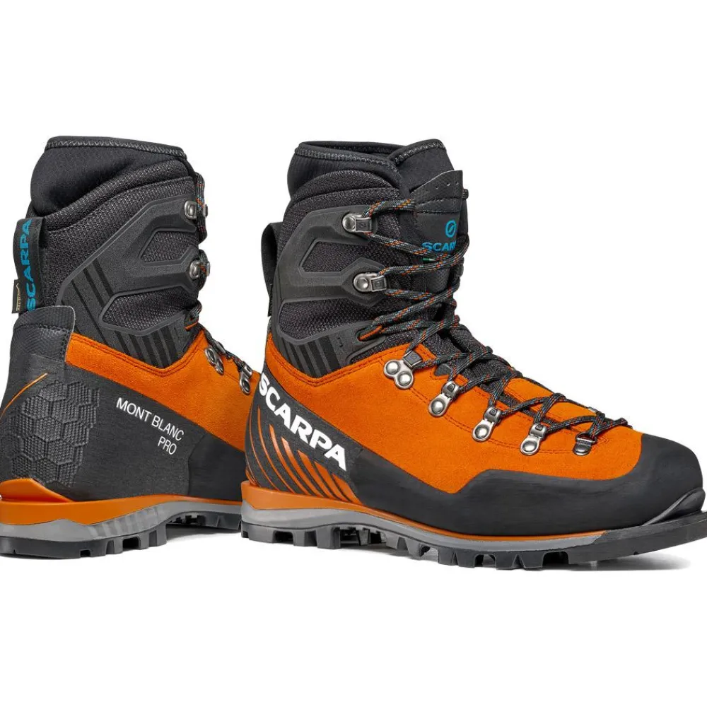 Sale Chaussures d'alpinisme Mont Blanc Pro Gore-Tex Orange Chaussures Alpinisme
