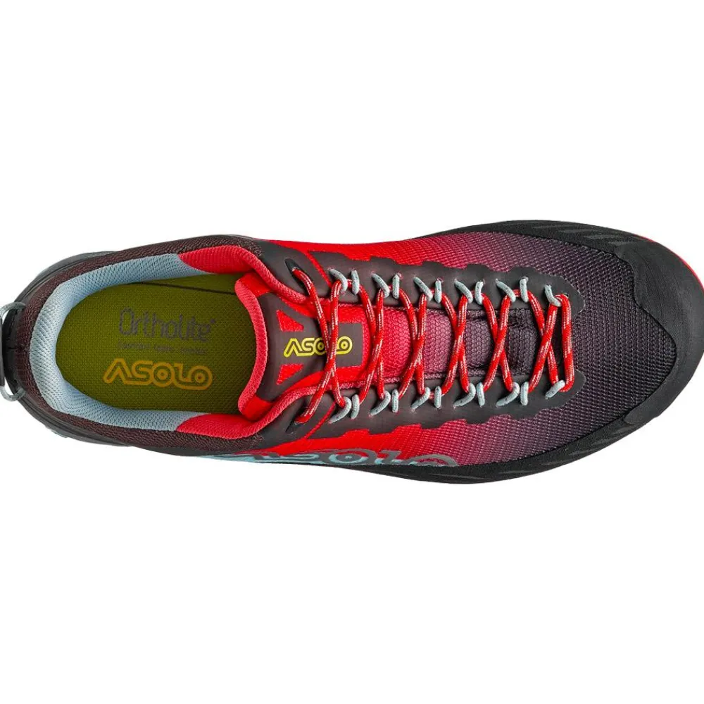 Hot Chaussures d'approche Eldo Women Celadon Poppy Red Femme Chaussures Alpinisme|Chaussures Rando Basses