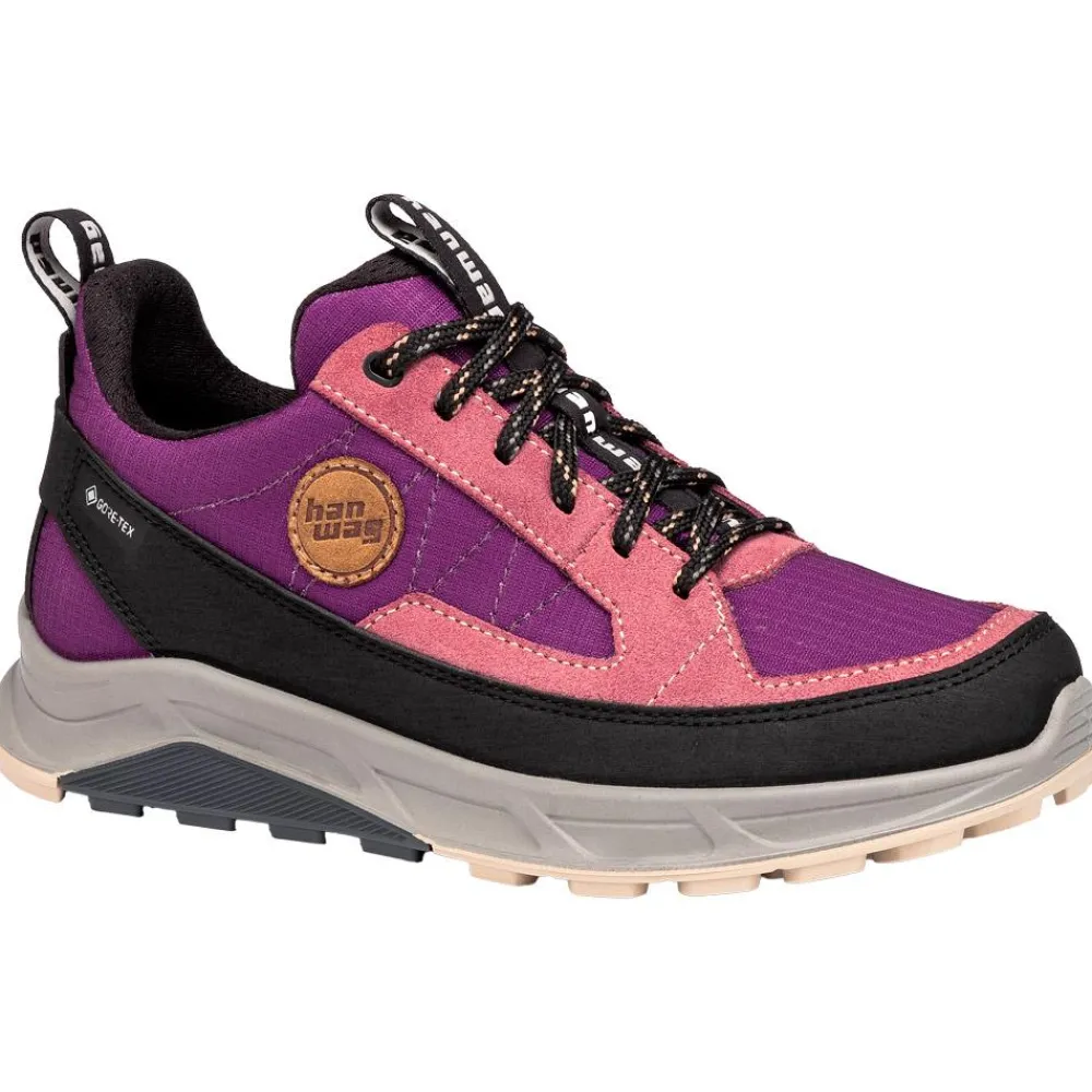 Sale Chaussures d'approche Rotpunkt Light Low Lady Gore-Tex Rose Purple Femme Chaussures Alpinisme|Chaussures Rando Basses