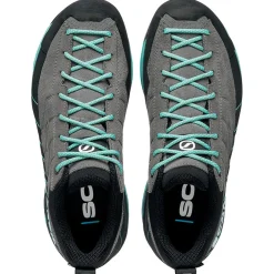Discount Chaussures d'approche Mescalito Gore-Tex Women's Midgray Aqua Femme Chaussures D'Approche|Chaussures Alpinisme